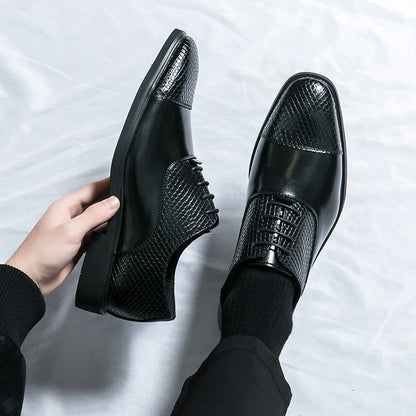 Authentic Luxury Leather Brogue Shoes
