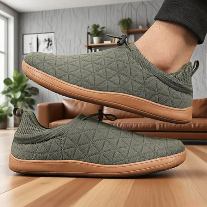 Men's Comfortable Zero Drop Running Shoes Lightweight Breathable Sneakers