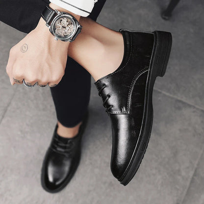 Luxury Real Leather Oxford Shoes