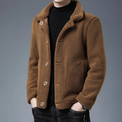 Luxurious Sheepskin Leather Jacket