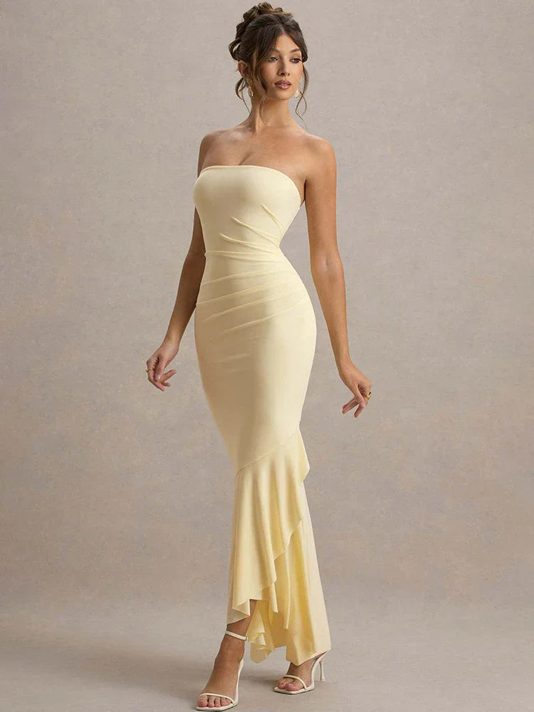 Women's Off Shoulder Maxi Dress