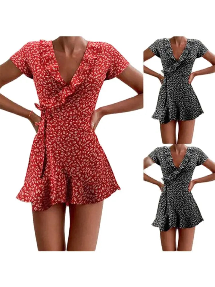 Pretty Floral Midi Dress