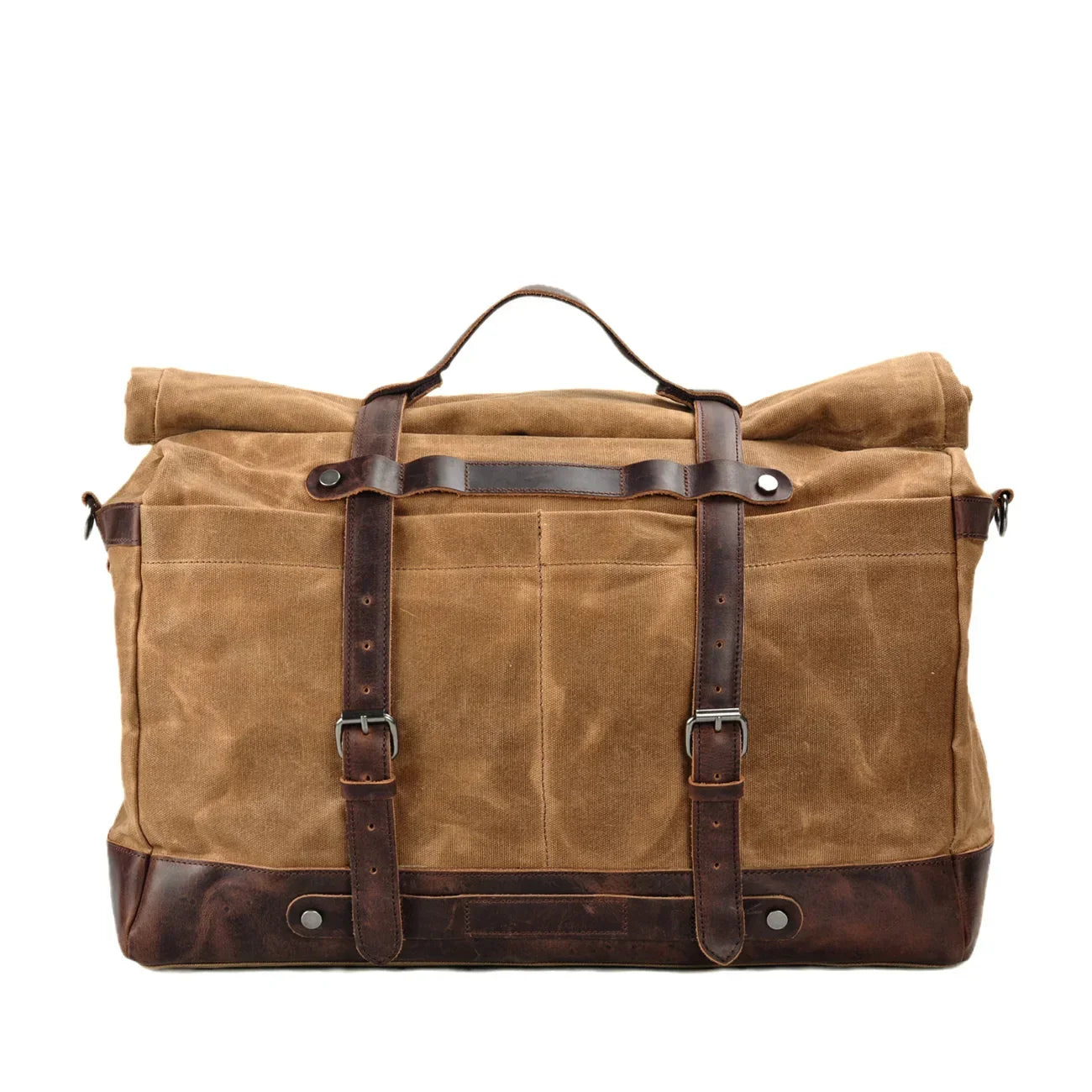 Vintage Leather Look Tote Bag