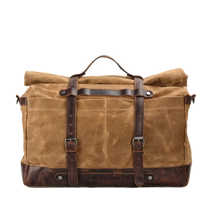 Vintage Leather Look Tote Bag