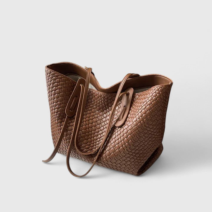 Timeless Natural Fiber Shopping Bag