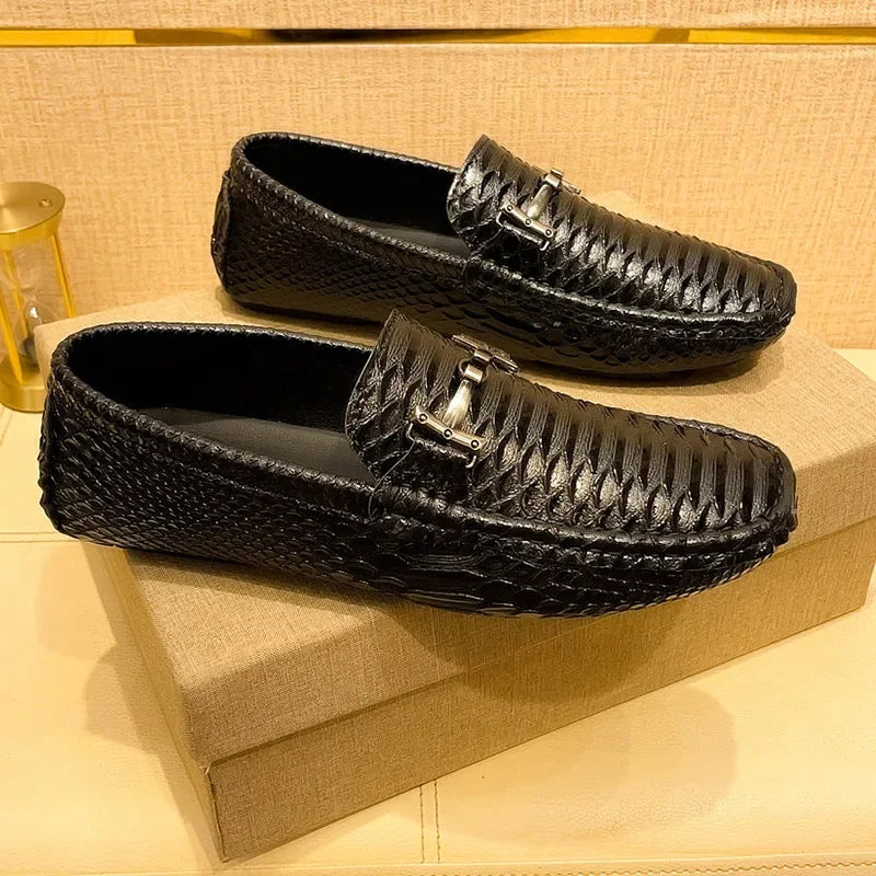 Classic Genuine Leather Slip Ons