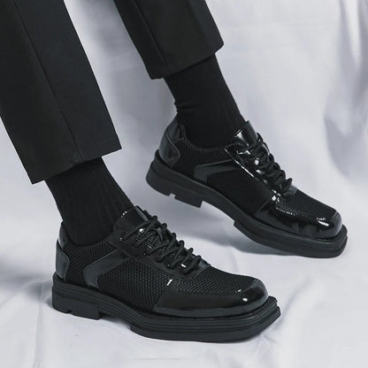 Men's Leather Derby Shoes