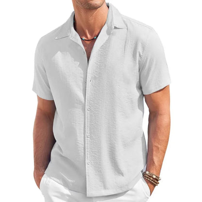 Men's Half Sleeve Cotton Shirt