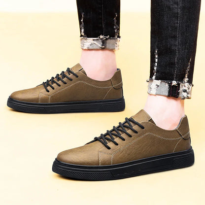 Authentic Real Leather Sport Shoes