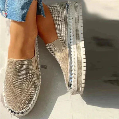 Slip On Shoes Leather Comfortable