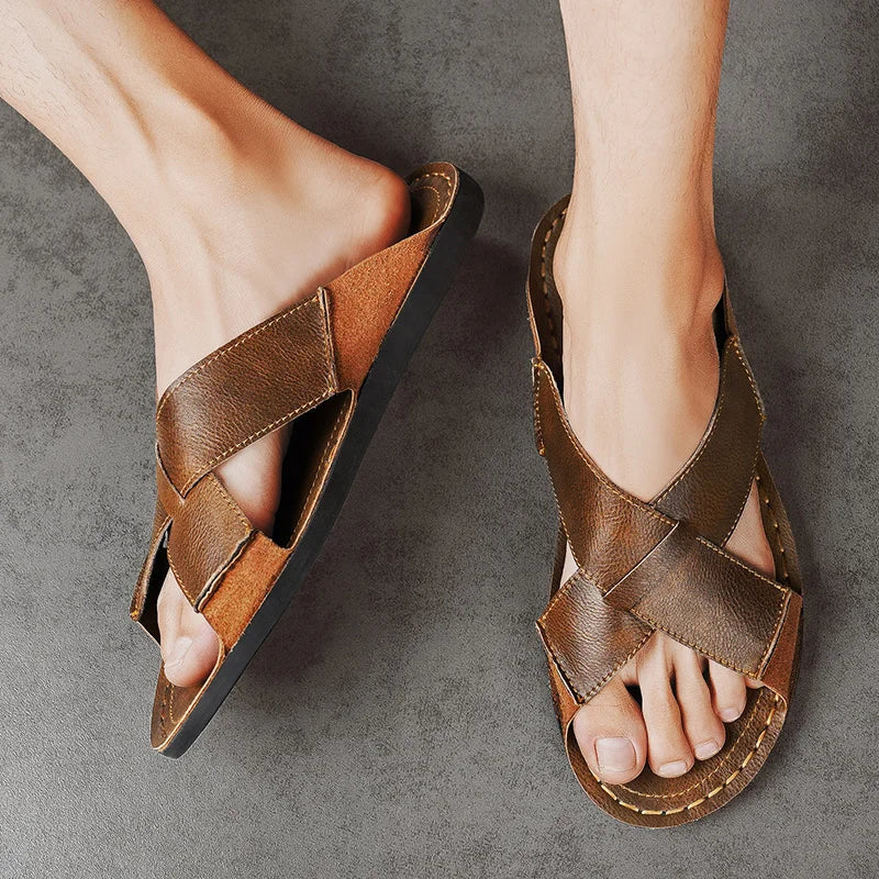 Valentino Women's Leather Beach Sandals