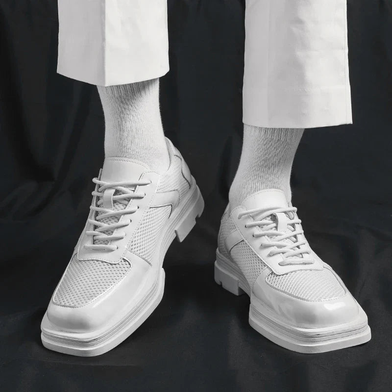 Men's Leather Derby Shoes