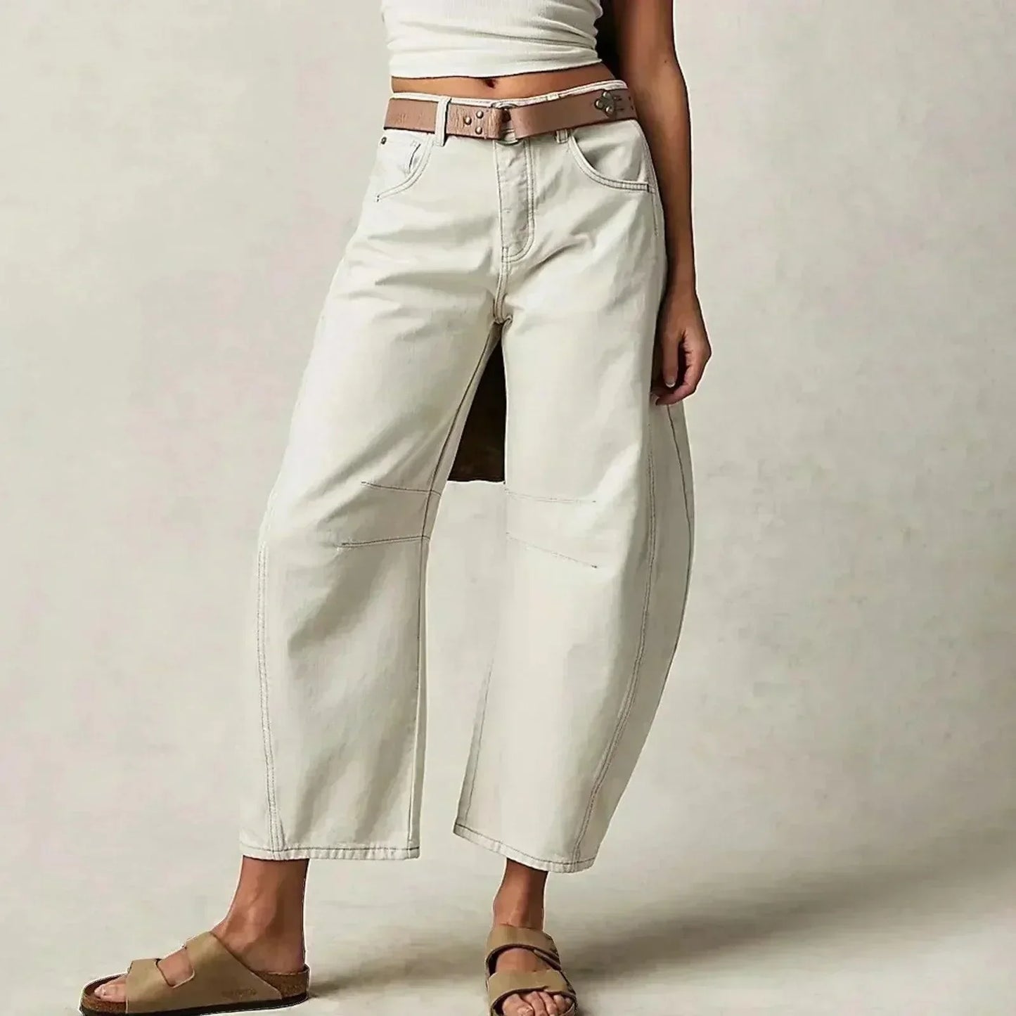 Comfortable Women's Straight Leg Casual Pants