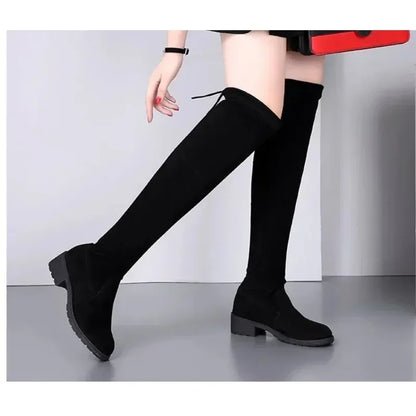 Trendy Women's High Block Heel Boots