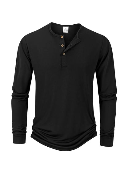 Lusso Men's Long Sleeve Dress Shirt
