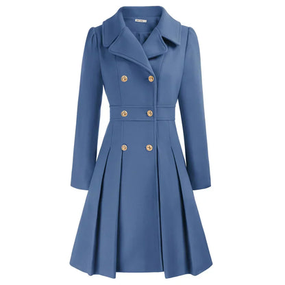 Women's Wool A-Line Peacoat