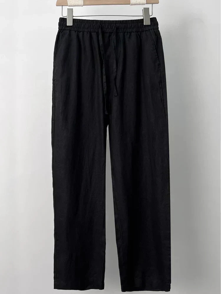 Casual Comfortable Elastic Waist Trousers