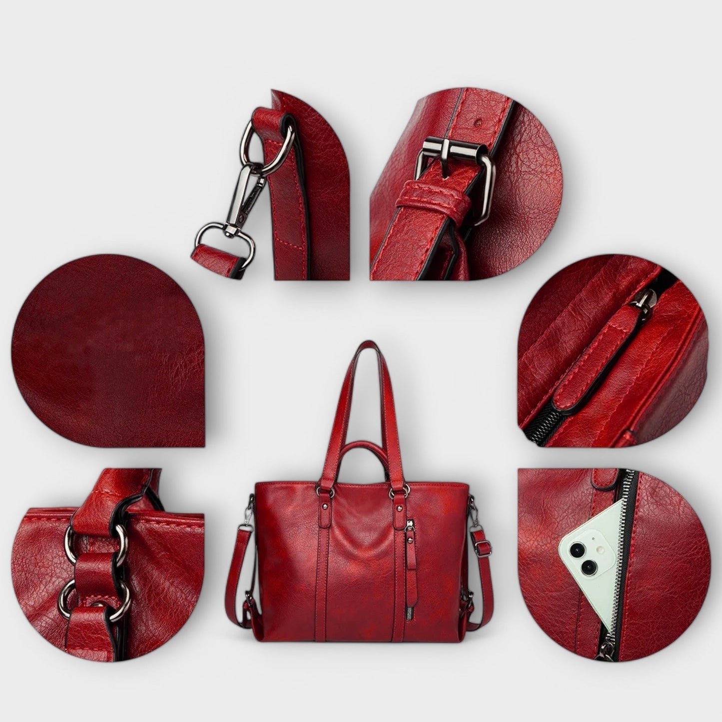 Women's Professional Leather Handbag