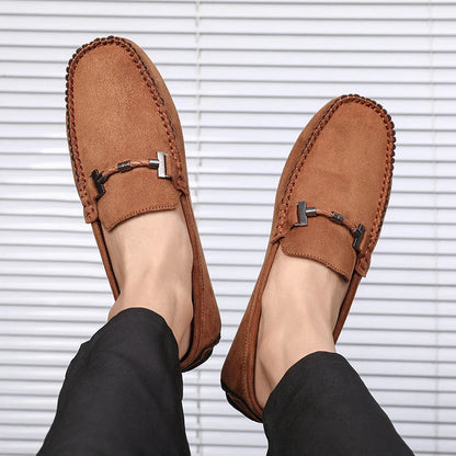 Luxurious Leather Slip On Shoes