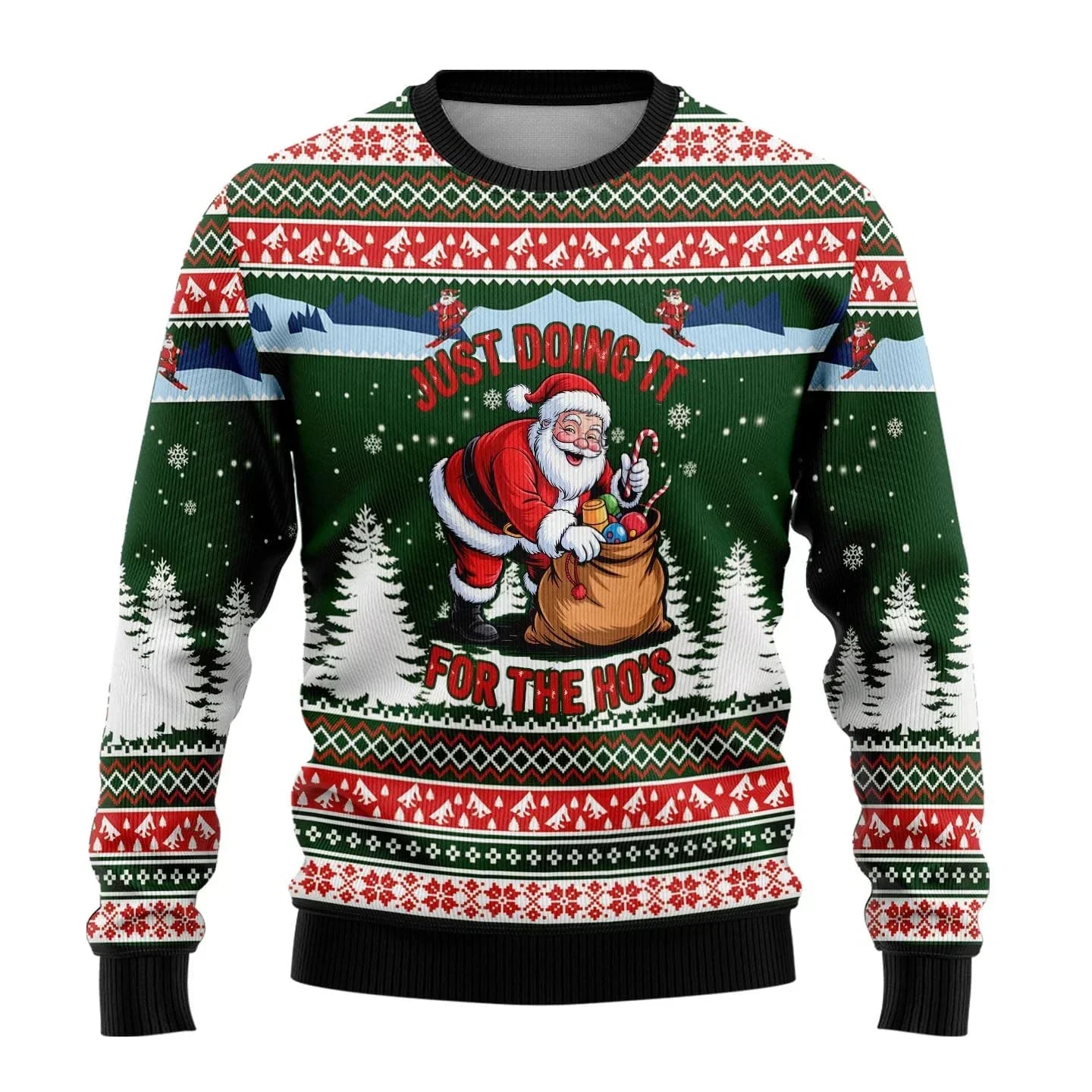 Men's Casual Graphic Spring Sweater