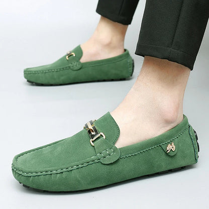 Luxury Soft Suede Slip On Loafers