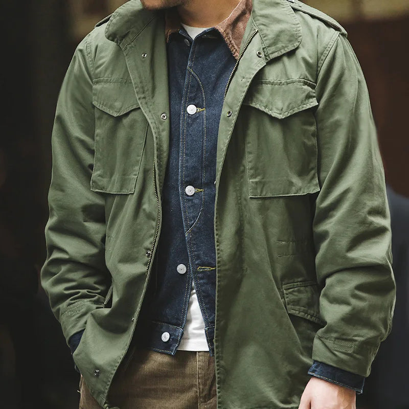Classic Pure Cotton Jacket - VibreMode