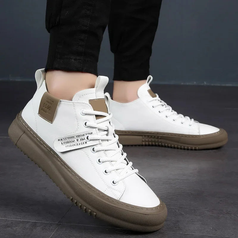 Men's Leather Sneakers
