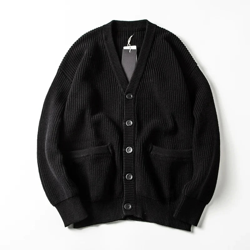 Warm Knit Cardigan Sweater