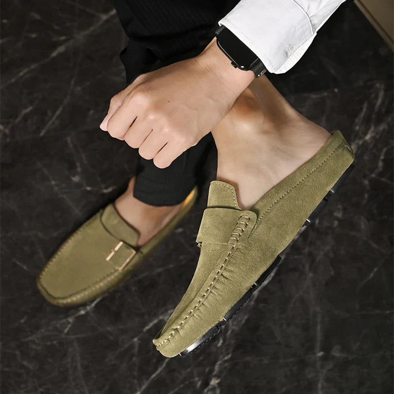 Luxurious Velvet Slip On Shoes