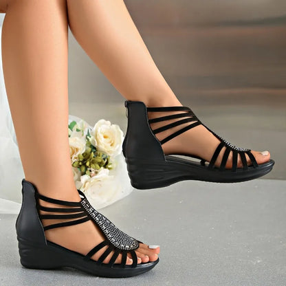 High Heel Ankle Wedges - VibreMode