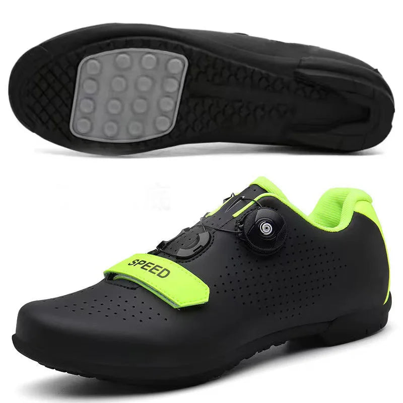 Comfortable Cycling Bike Shoes Clipless Breathable Road Sneakers