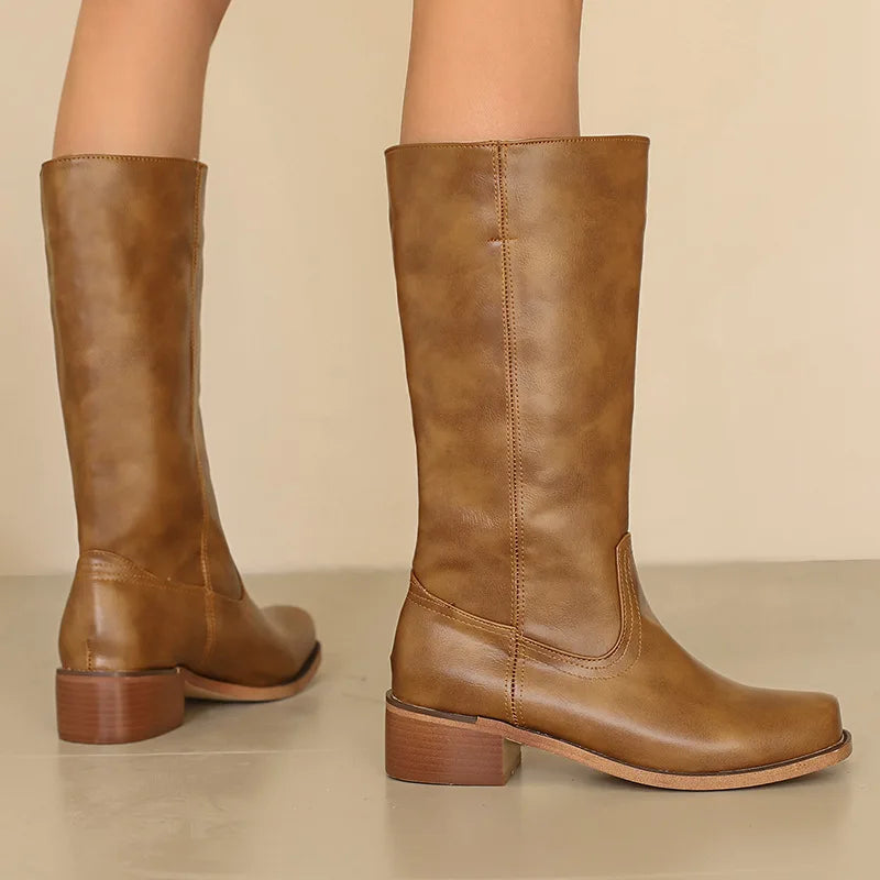 Women's Knee-High Boots Classic - VibreMode