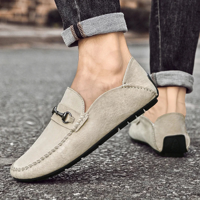 Premium Soft Leather Slip On Shoes