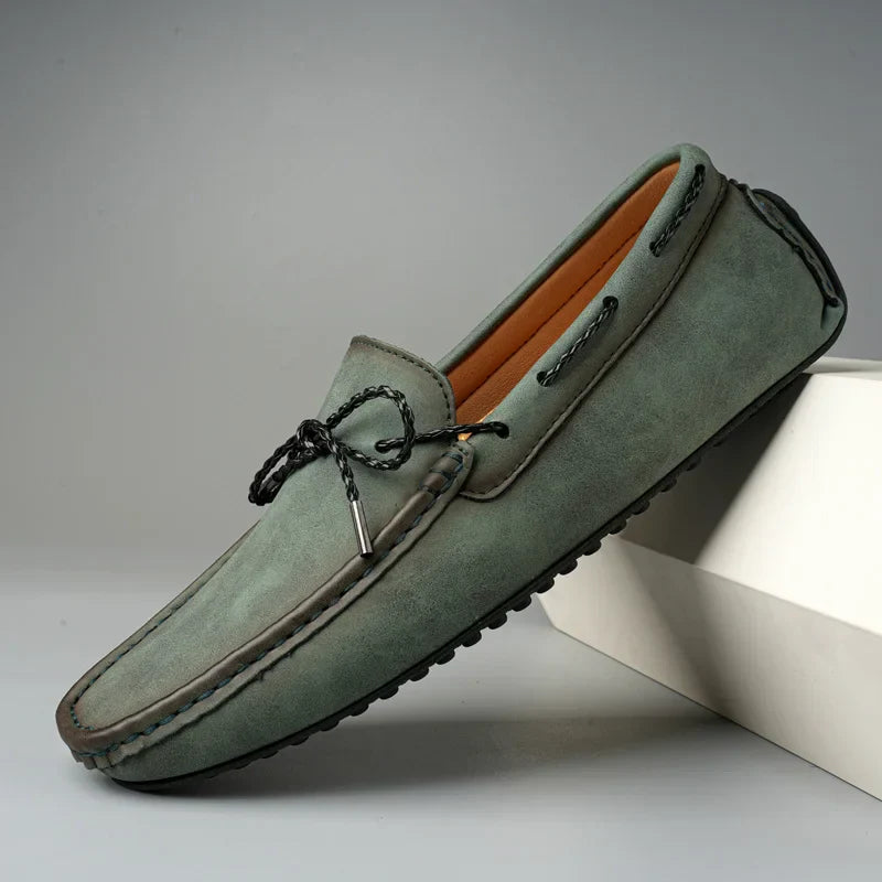 Men's Slip-On Moc Toe Loafers - VibreMode