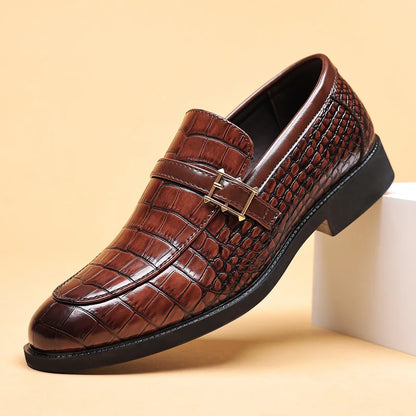 Classic Italian Leather Dress Shoes - VibreMode