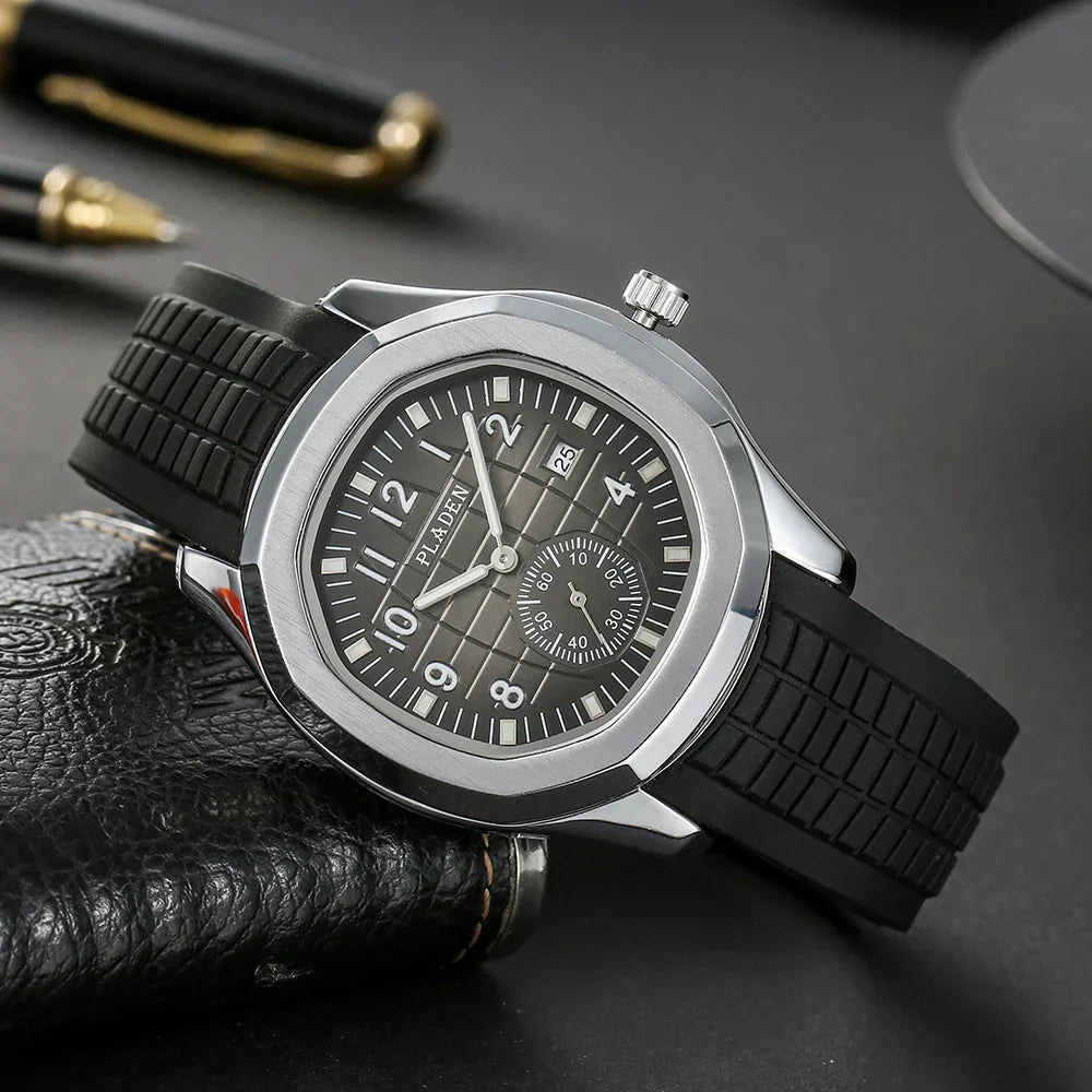 Premium Silver Metal Watch