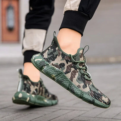 Army Green Camouflage Shoes