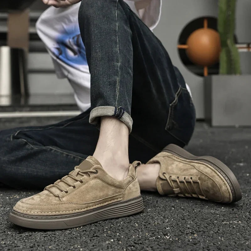 Soft Velvet Low Top Sneakers