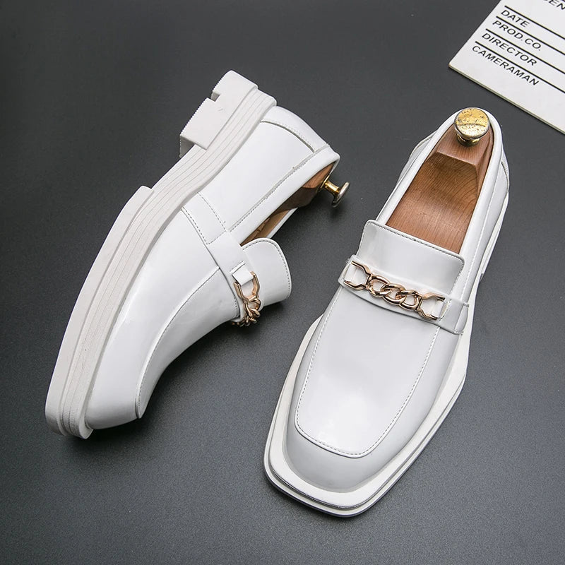 Fabiano Men's Leather Slip On Shoes - VibreMode