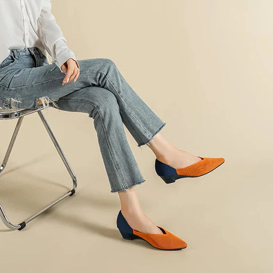 Wonderland Colorblock Pumps - Jack Hafford