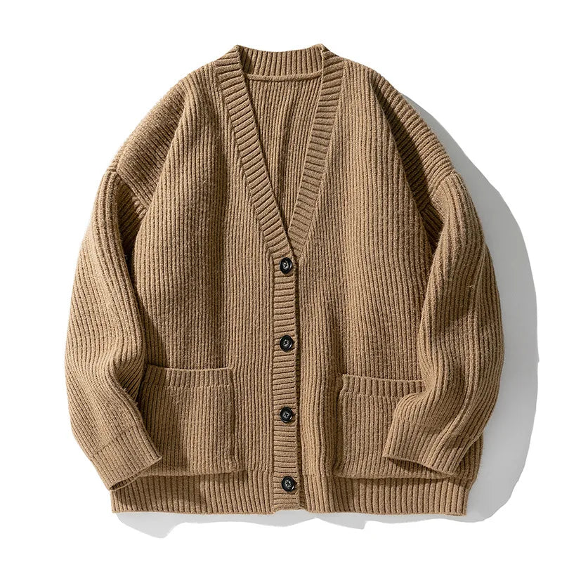 Oversized Knit Cardigan - VibreMode