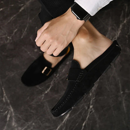 Luxurious Velvet Slip On Shoes
