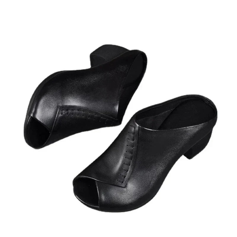 Comfortable Women's Padded Slip On Sandals