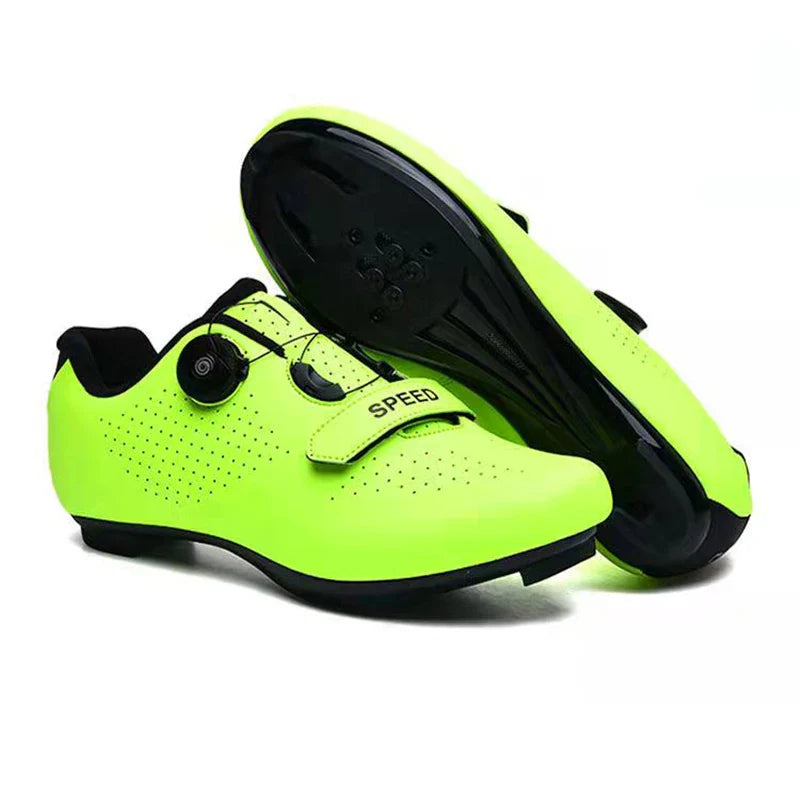 Comfortable Cycling Bike Shoes Clipless Breathable Road Sneakers