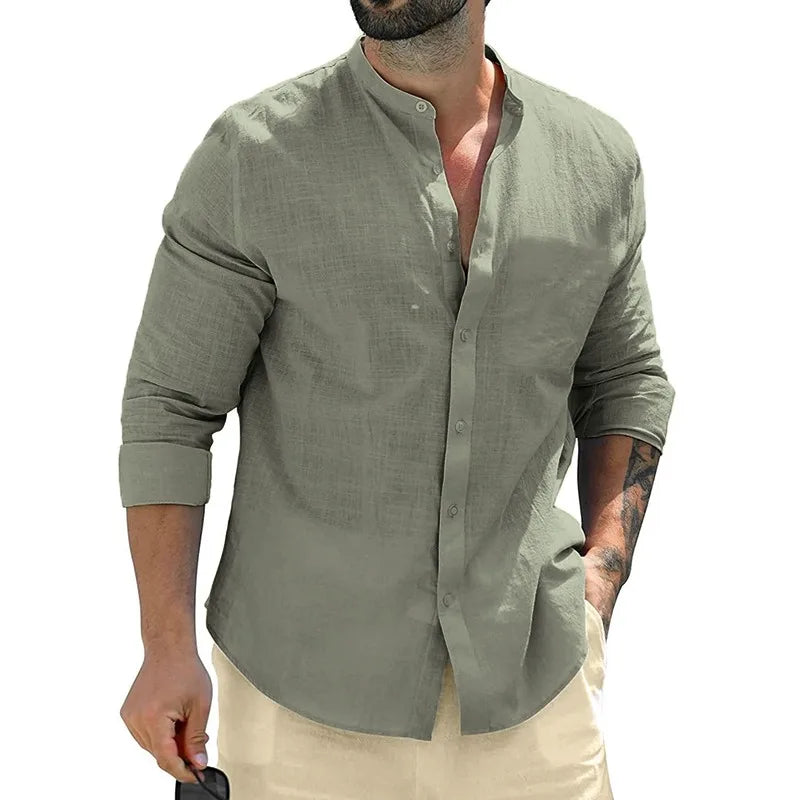 Zypher Men's Henley Breeze Shirt - VibreMode