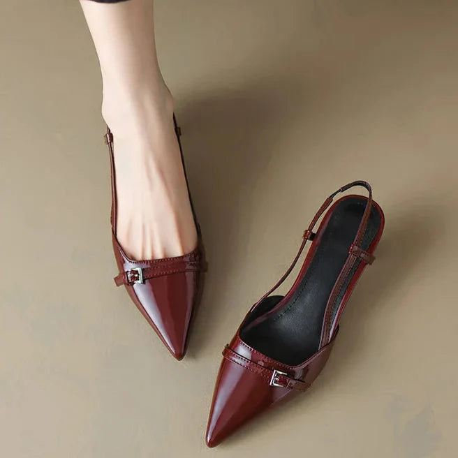 Low Heel Ankle Shoes