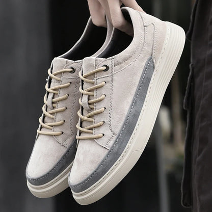 Military Green Suede Shoes - VibreMode