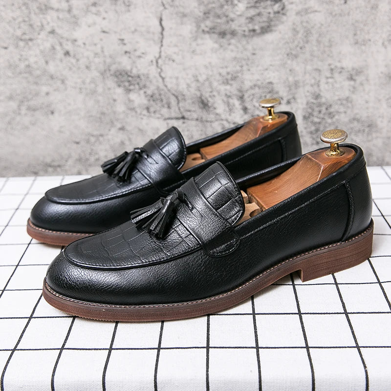 Comfortable Slip On Leather Shoes