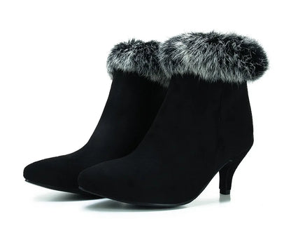 Sorena Women's Fur Ankle Boots