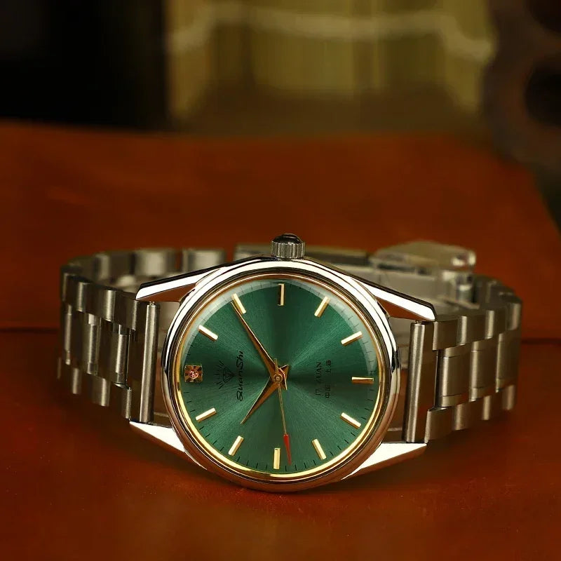 Classic Leather Wrist Watch